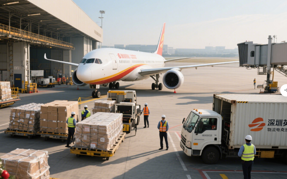 跨境電商圣誕季空運(yùn)訂艙難題破解，15 票貨物高效直達(dá)洛杉磯