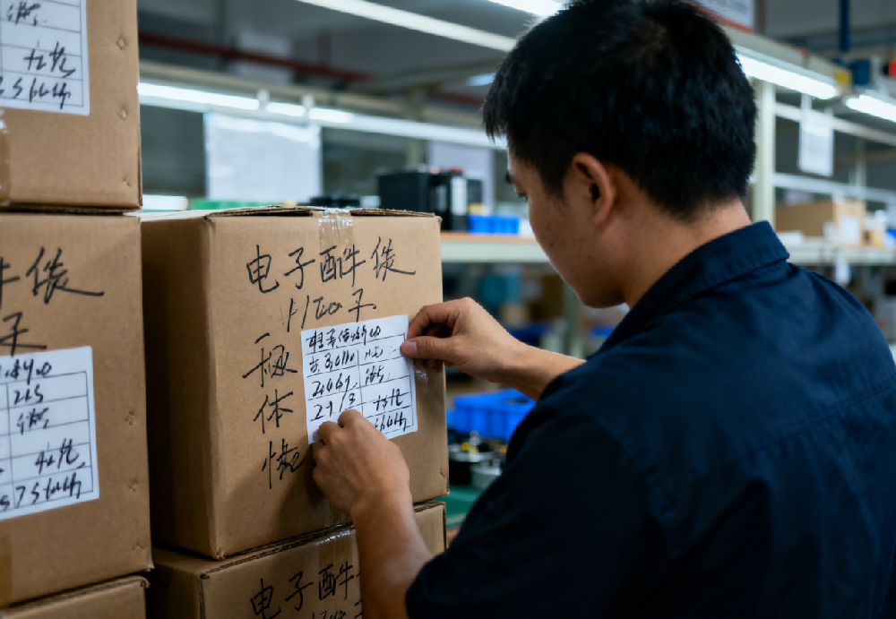 嘜頭手寫模糊 + 信息不符，電子配件空運美國被扣？英誠物流 3 步快速放行